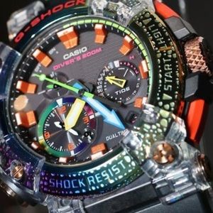 G-shock frogman borneo rainbow toad gwf-a1000brt